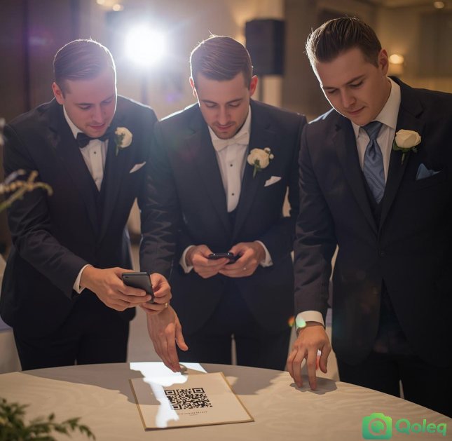 Illustration for Guest photo uploads at events: QR placement, announcements & live screens that actually work